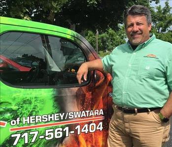 Joe Lapp, team member at SERVPRO of Hershey / Harrisburg East